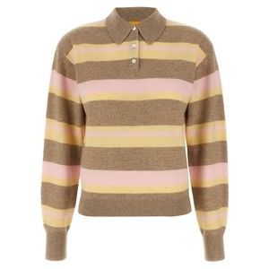 Guest In Residence Collegiate Stripe Polo Shirt - NWT